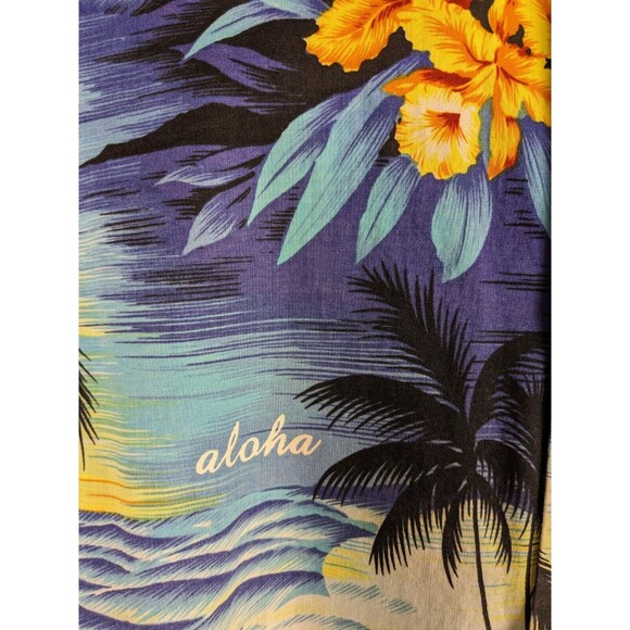 Vintage Royal Hawaiian Creations Mens Short Sleeve Hawaiian Shirt Size M USA - Picture 9 of 15